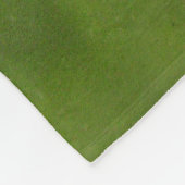 Tropische botanische groene Cactus Fleece Deken (Hoek)