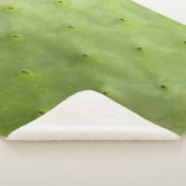 Tropische botanische groene cactus foto sherpa deken (3/4)