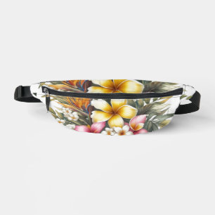 Tropische botanische Hawaiaanse thema accessoireta Heuptasje