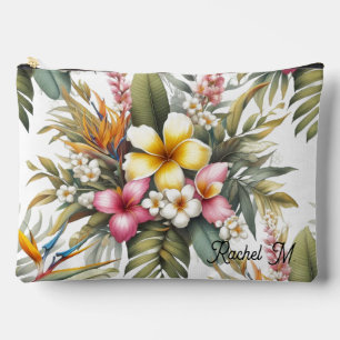 Tropische botanische natuur thema accessoire tas