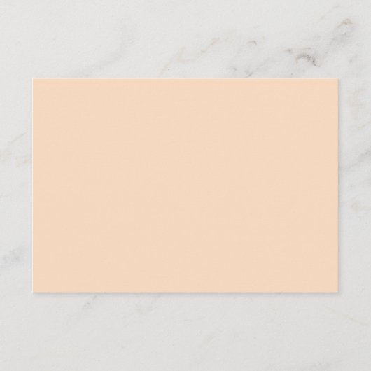 Tropische botanische Waterverf Floral Wedding Informatiekaartje (Achterkant)