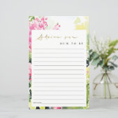 Tropische Bougainvillea advies voor moeder Baby sh (Staand voorkant)