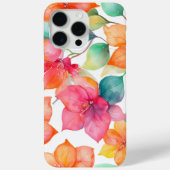 Tropische bougainvillea patroon Case-Mate iPhone case (Achterkant)