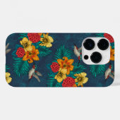 Tropische bouquet en kolibrie Case-Mate iPhone case (Achterkant (horizontaal))