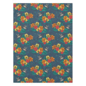Tropische bouquet en kolibrie tafelkleed (Voorkant)