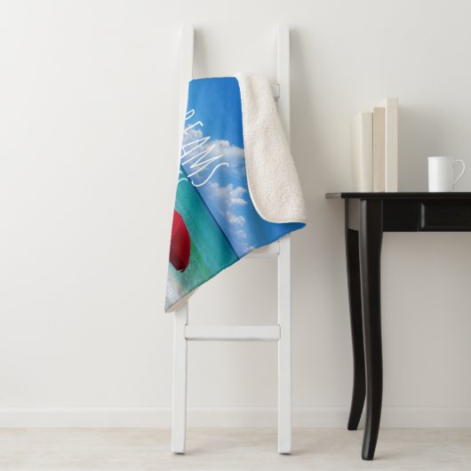 Tropische brauwdromen zijn gemaakt van deze parapl sherpa deken (In situ)