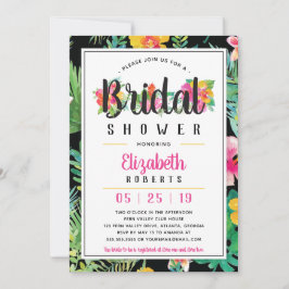 Tropische Bridal Shower Invitation Luau Kaart