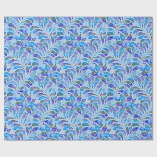 Tropische bries cadeaupapier (Vlak)