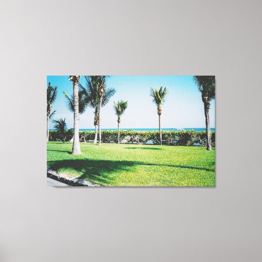 Tropische bries canvas afdruk (Voorkant)