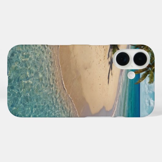 Tropische bries Case-Mate iPhone case (Achterkant (horizontaal))