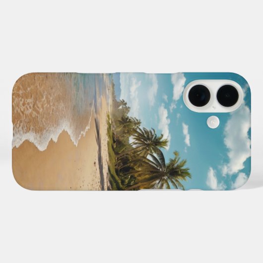 Tropische bries Case-Mate iPhone case (Achterkant (horizontaal))