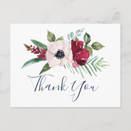 Tropische bries Dank u Briefkaart (Voorkant)