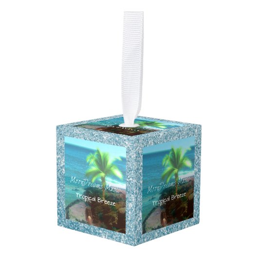 Tropische bries decoratie (Voorkant hoekig)