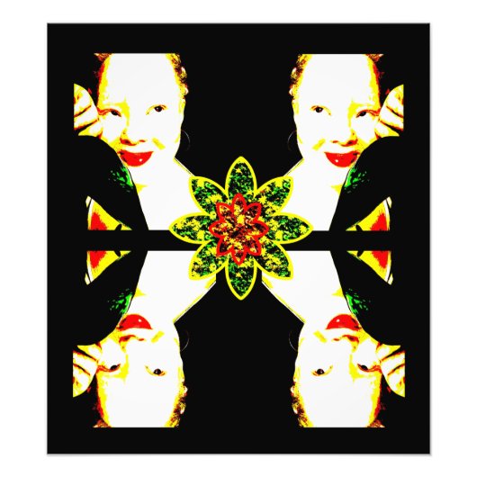 Tropische bries foto afdruk (Voorkant)