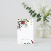 Tropische bries Geometric Earring Display Kaart Visitekaartje (Staand voorkant)