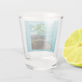 Tropische bries shot glas (Achterkant)