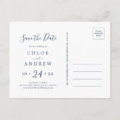 Tropische bries Sla het Briefkaart Datum op (Achterkant)