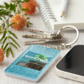 Tropische bries sleutelhanger (Voorkant Rechts)