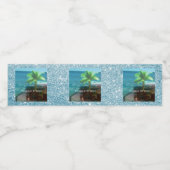 Tropische bries waterfles etiket (Enkel label)