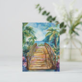 Tropische Brug Briefkaart (Staand voorkant)
