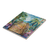 Tropische Brug Tegeltje (Zijkant)