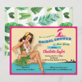 Tropische bruid-doudepoel kaart (Voorkant / Achterkant)