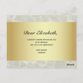 Tropische bruidsmeisje voorstel Kaart (Achterkant)