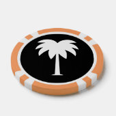 Tropische bruiloft poker chips voor drinken en mee (Enkel)