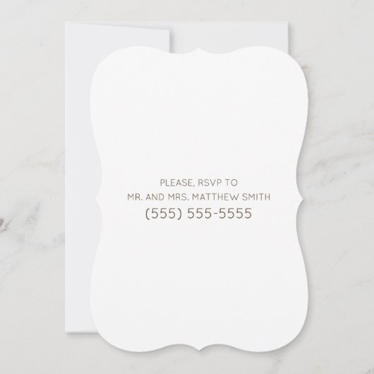 Tropische bruiloft repetitie uitnodigingen met blo (Achterkant)