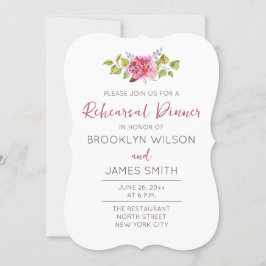 Tropische bruiloft repetitie uitnodigingen met blo