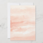 Tropische bruiloft van bestemming sparen de Datum (Achterkant)