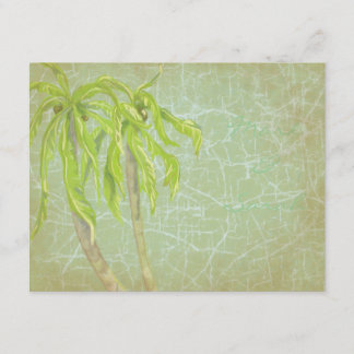 Tropische bruinbruiloft RSVP