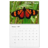 Tropische Butteflies Kalender (Feb 2027)