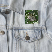Tropische Button van gebitsvlinder (In situ)