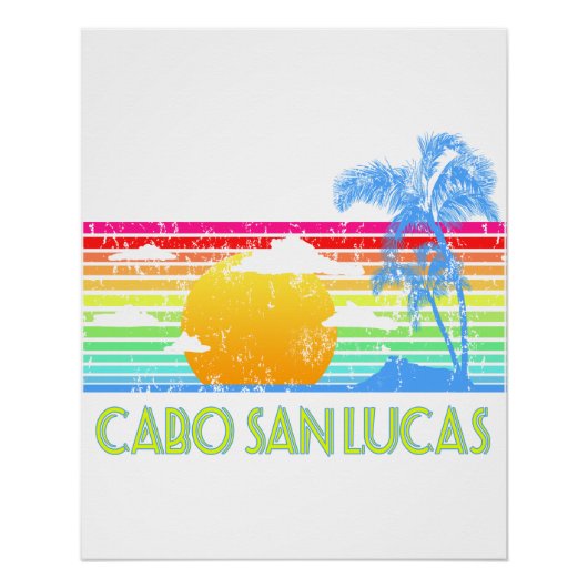 Tropische Cabo San Lucas Perfect Poster (Voorkant)