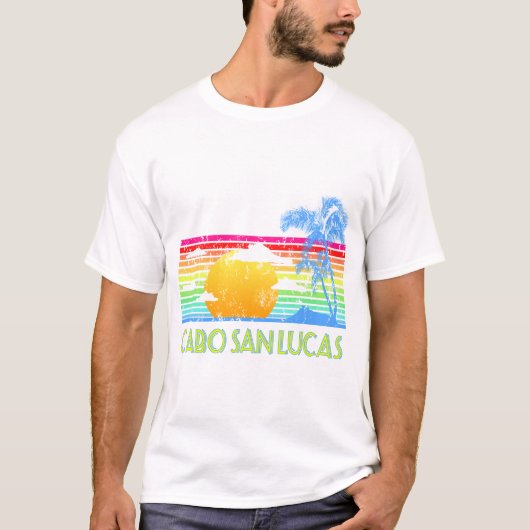  Tropische Cabo San Lucas T-shirt (Voorkant)