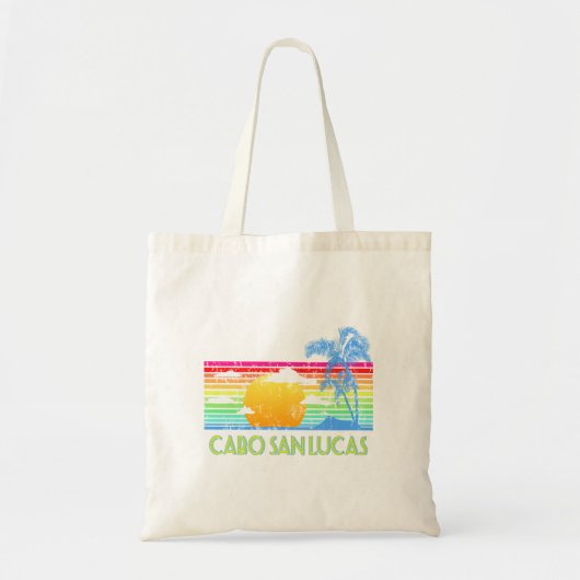 Tropische Cabo San Lucas Tote Bag (Voorkant)
