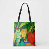 Tropische canvas tas (Voorkant)