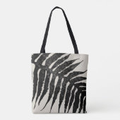 Tropische canvas tas (Achterkant)