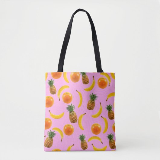 Tropische Canvas tas (Voorkant)