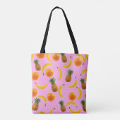 Tropische Canvas tas (Achterkant)