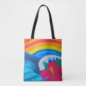 Tropische canvas tas (Voorkant)