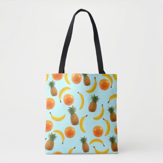 Tropische Canvas tas (Voorkant)