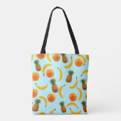 Tropische Canvas tas (Achterkant)