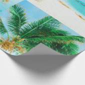 Tropische Caribische eilandengroep Cadeaupapier (Hoek)