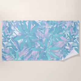 Tropische Caribische Ochtend Strandlaken