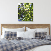 Tropische catalapboom wilde natuur canvas afdruk (Insitu (Slaapkamer))