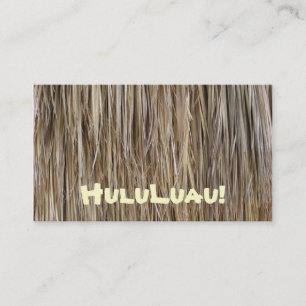 Tropische catering_Authentic Hawaiian Dance Lessen Visitekaartje