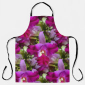 Tropische Cattleya Orchid Flower Schort (Voorkant)