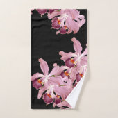 Tropische Cattleya Orchid Flowers Bath Towel set Bad Handdoek (Handdoek)
